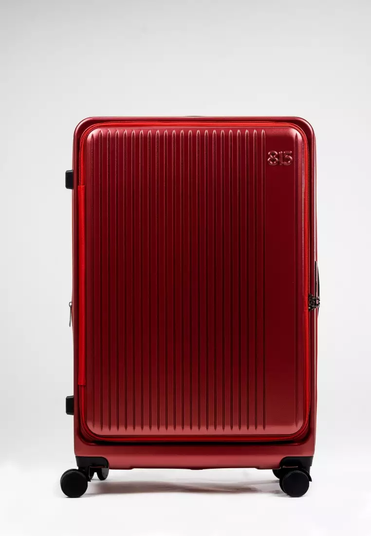 Alpha 3pcs Set 20, 24, 28"  Hard Case Luggage in Red