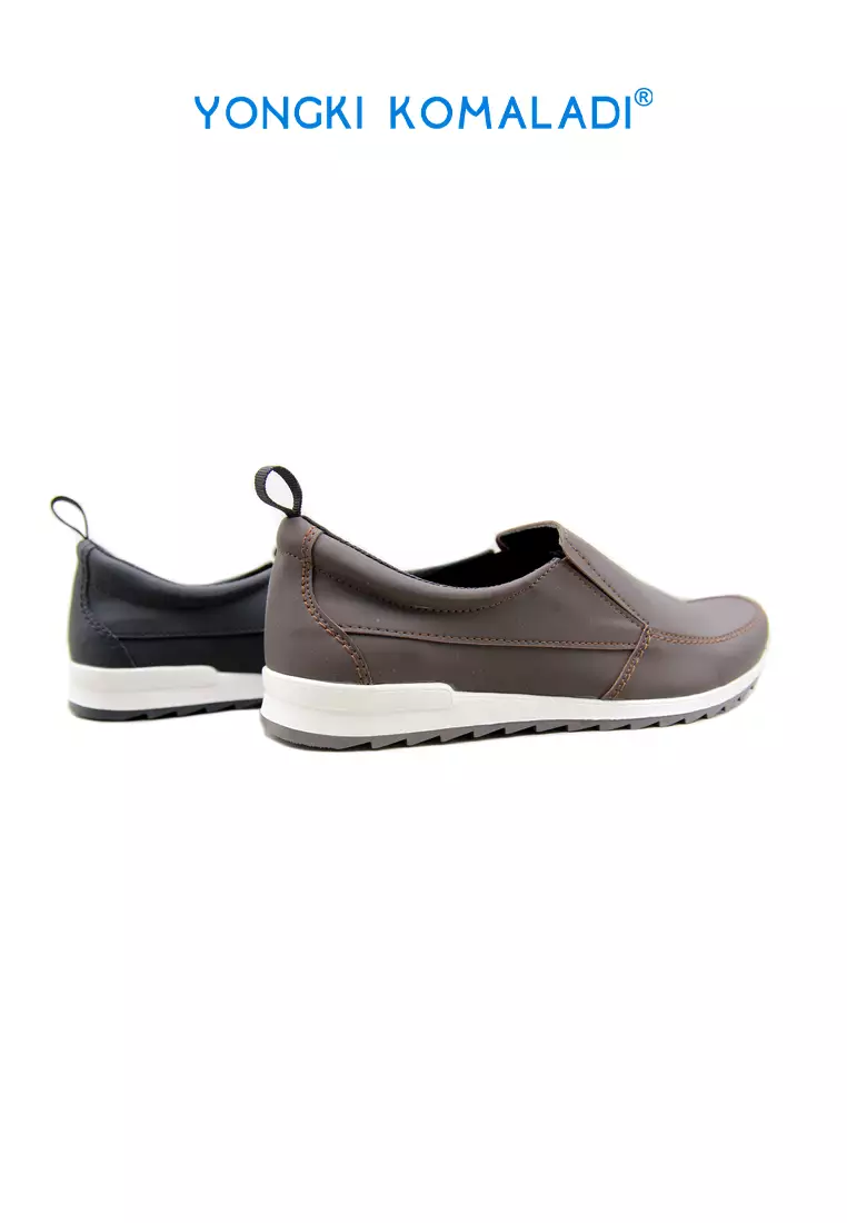 [ ORIGINAL ] YONGKI KOMALADI CASUAL OL-EHR2010-22 COKLAT TUA