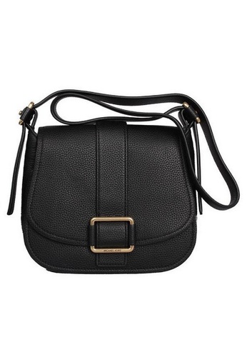 Buy Michael Kors Michael Kors Maxine Leather Saddle Crossbody Bag