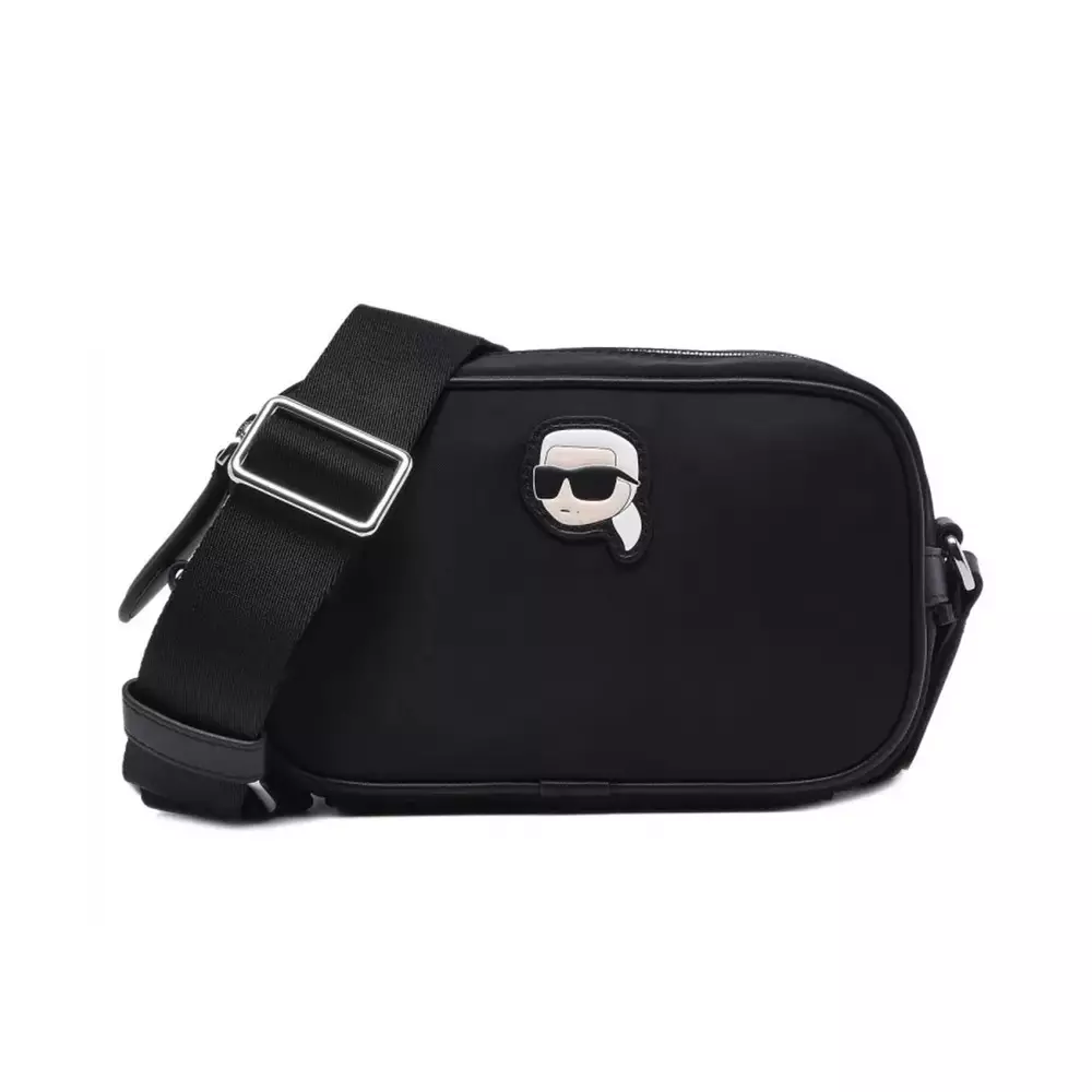 Karl Lagerfeld K/Monogram Jacquard Camera Bag