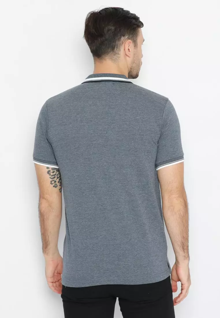 MATSUDA Kaos Polo Shirt Pria Kerah Aioi