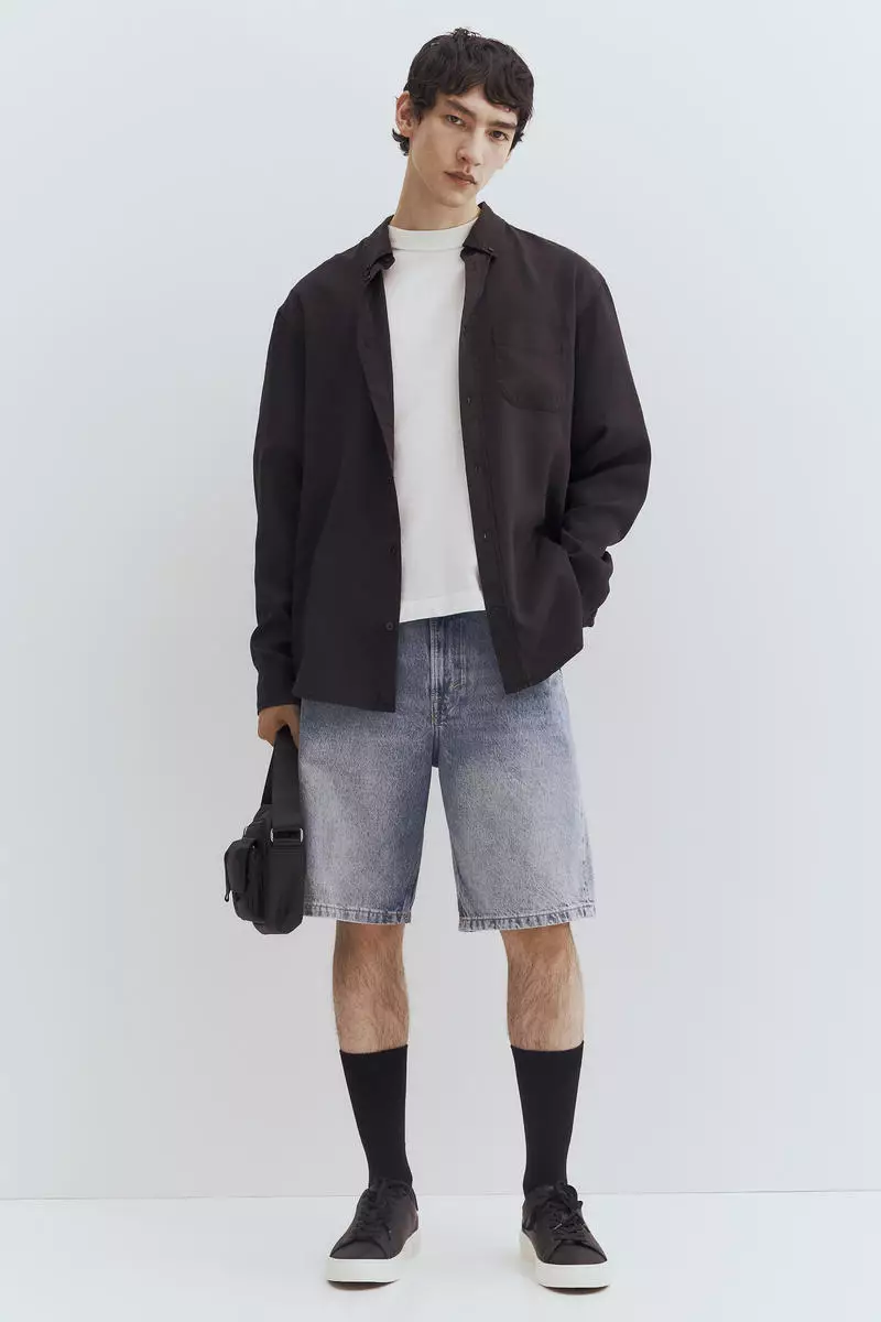 Loose Fit Button-down shirt