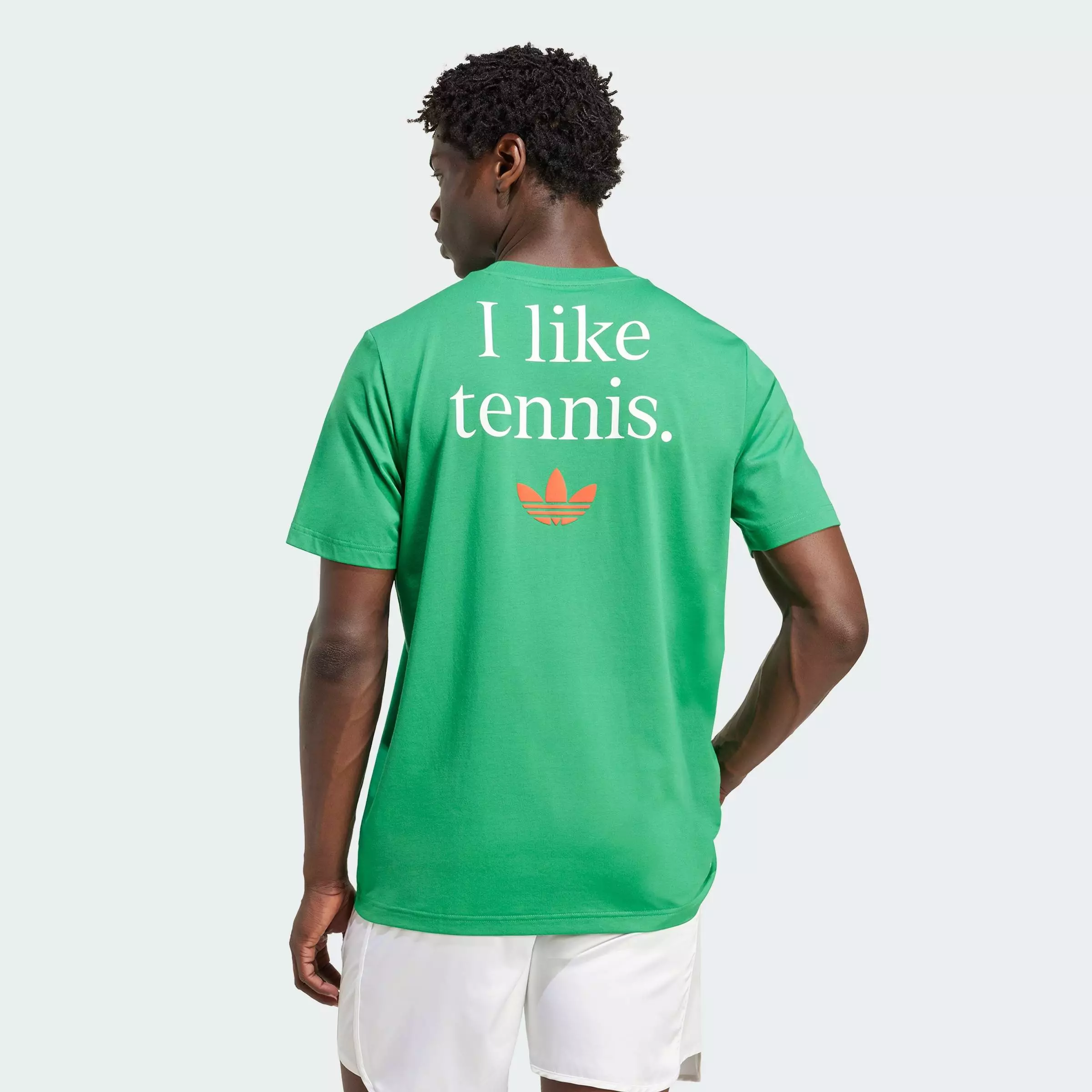 Tennis Tennis Graphic Tee Men Green JV8496
