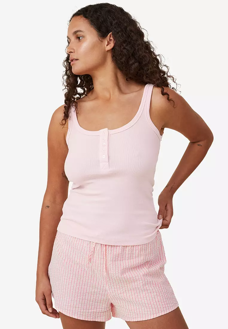 Buy Cotton On Body Henley Sleep Tank Top Online ZALORA Malaysia