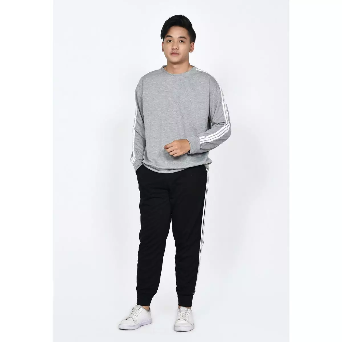 Sweater Pria - Knitted Basic ABU MUDA