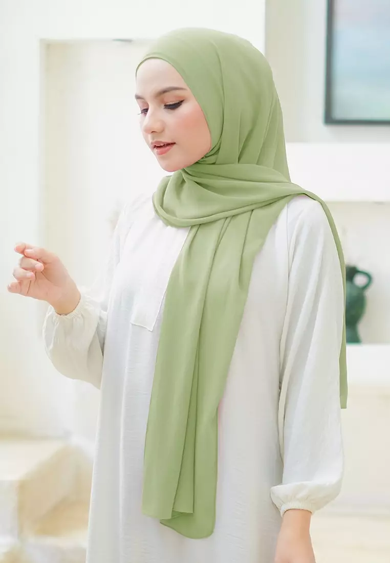 HIJAB INSTAN LATIFA - OLIVE