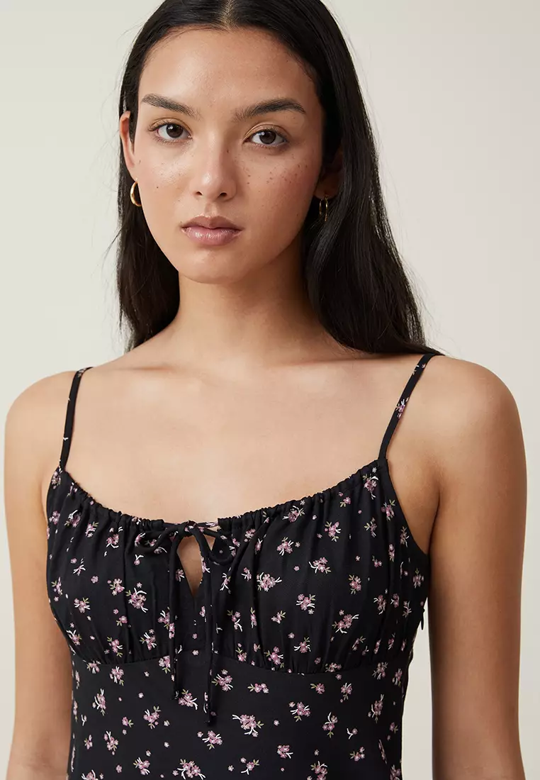 Indie Strappy Mini Dress