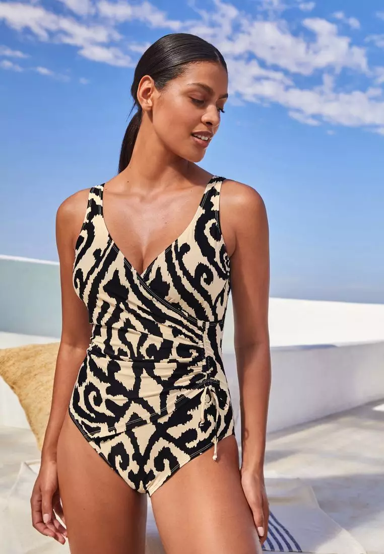 NEXT Ruched Side Tummy Control Swimsuit 2024, Buy NEXT Online