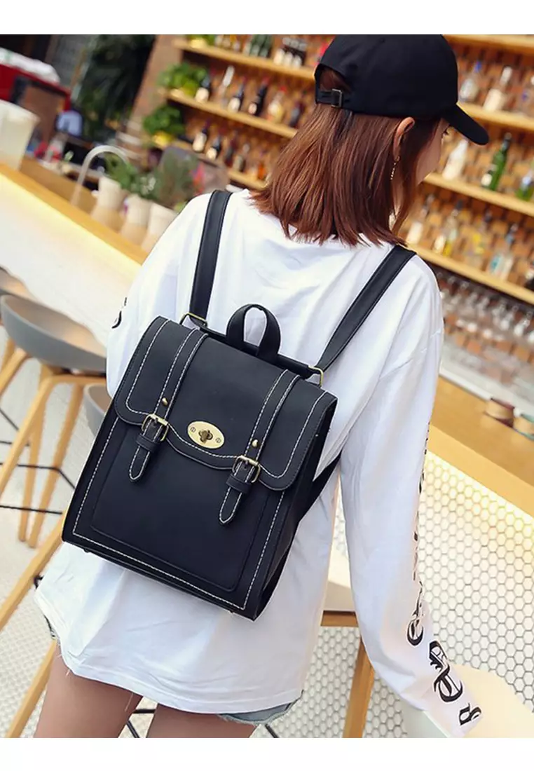 Buy AOKING Vintage British Women's Backpack Shoulder Bag 2024 Online ...