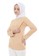COTTON BEE beige Dalaman Baju Manset Panjang Kaos Spandek Rayon - Warm Cream DC4E3AA6A6A32EGS_2