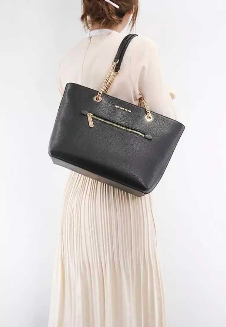 Jual MICHAEL KORS Michael Kors Jet Set Item Medium Front Zip Chain