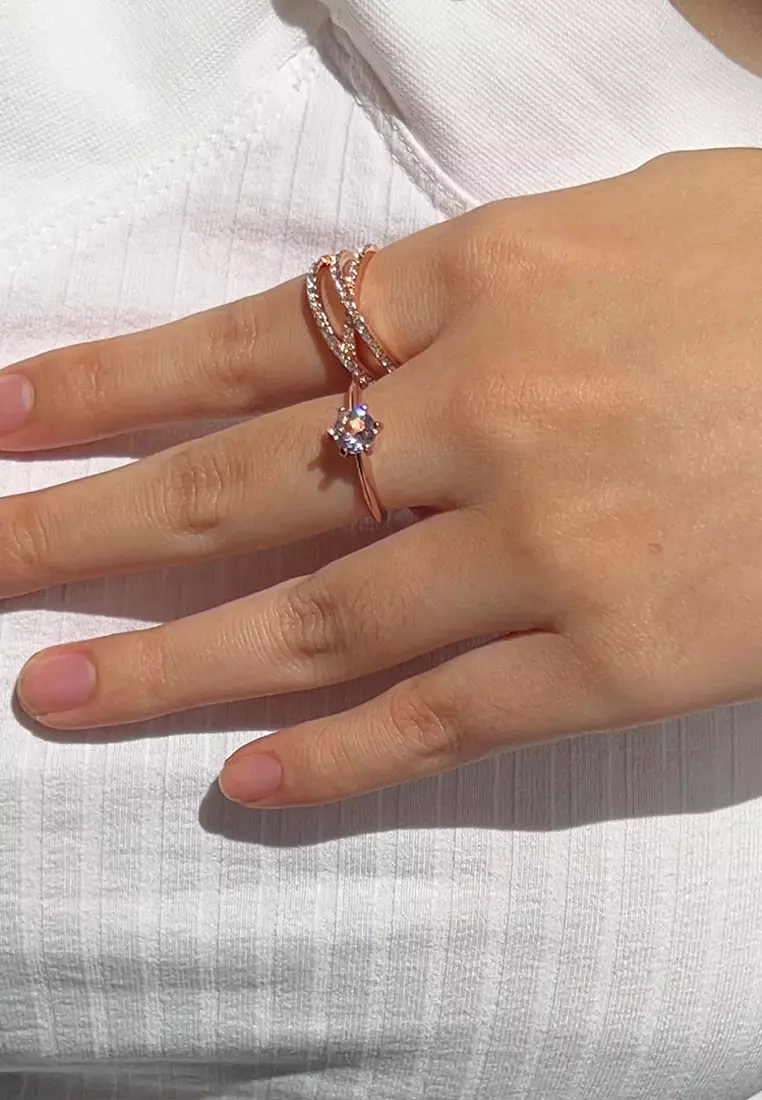 Soulmate Ring Embellished with SWAROVSKI® crystals