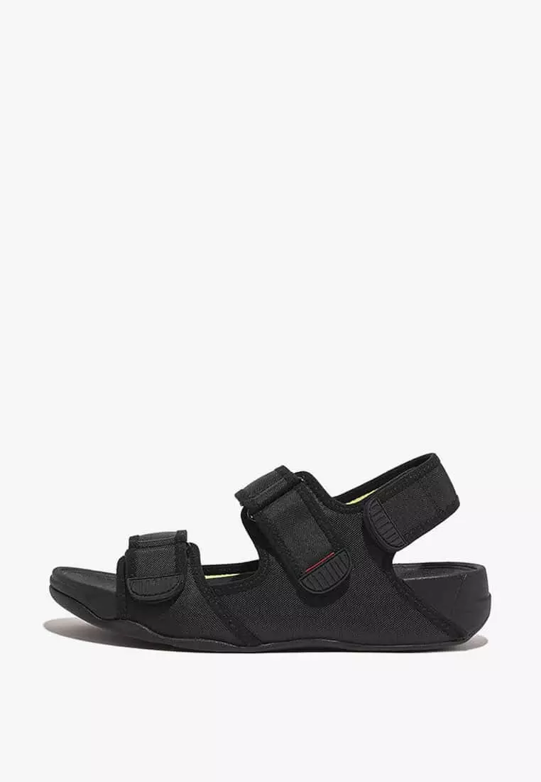 Discount on Fitflop  shoes - SKU: Fitflop Gogh Moc Men's Water-Resisant Back-Strap Sandals Gt5-001 Black
