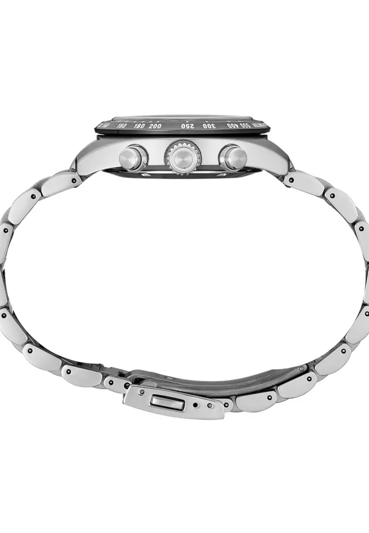 Prospex SSC813P Solar Chronograph Speedtimer Men's Watch | Silver Stainless Steel Band