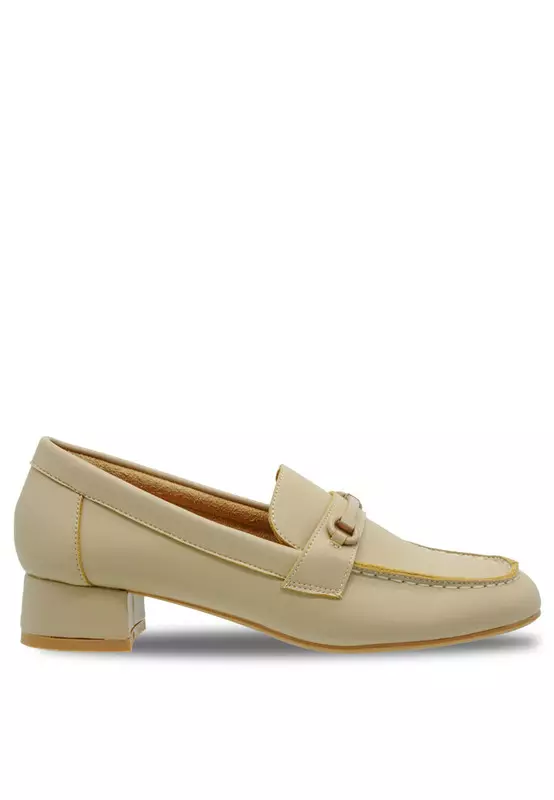 Discount on Louis Cuppers  shoes - SKU: Slip On Faux Leather Fashion Heels