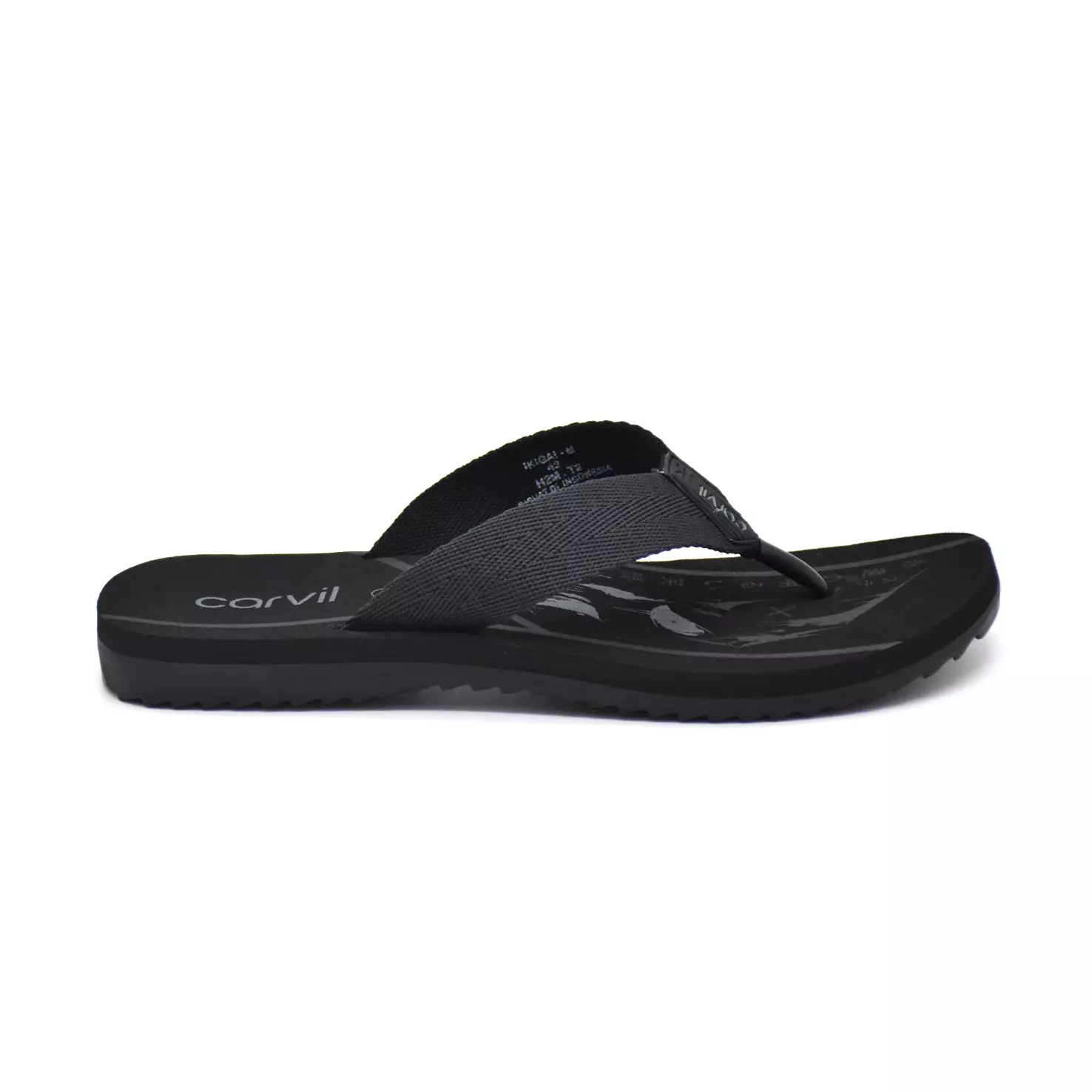 Carvil Sandal Pria Ikigai-M Black/Grey