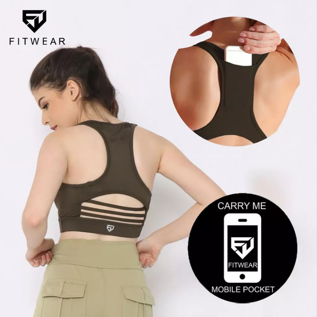 Fitwear - P-Freya Core Series Sportbra - Army