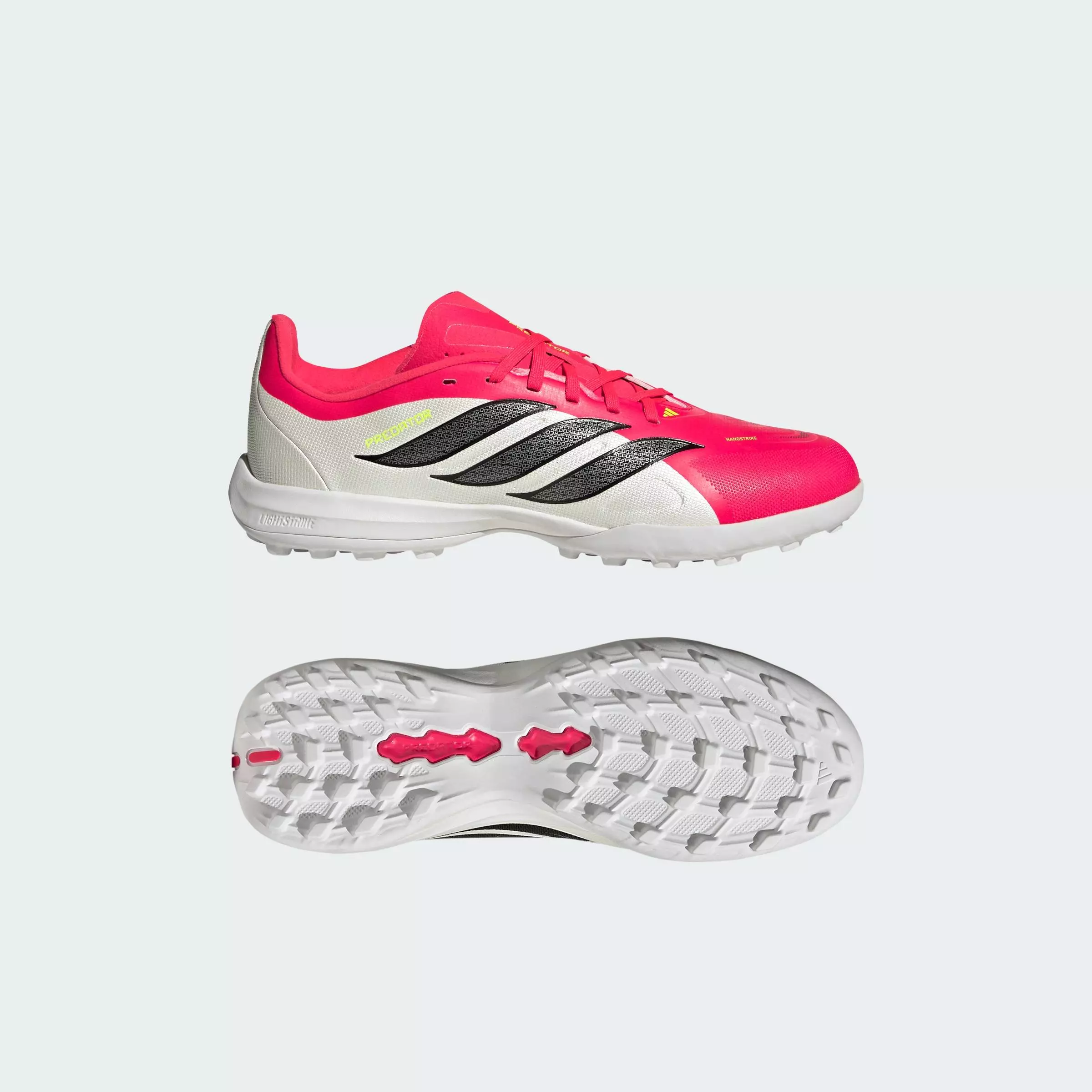 Football PREDATOR LEAGUE Turf Football Shoes Kids Unisex Red JR7912