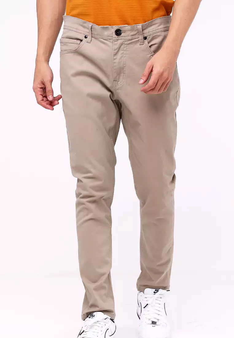 Mens slim sales ankle pants