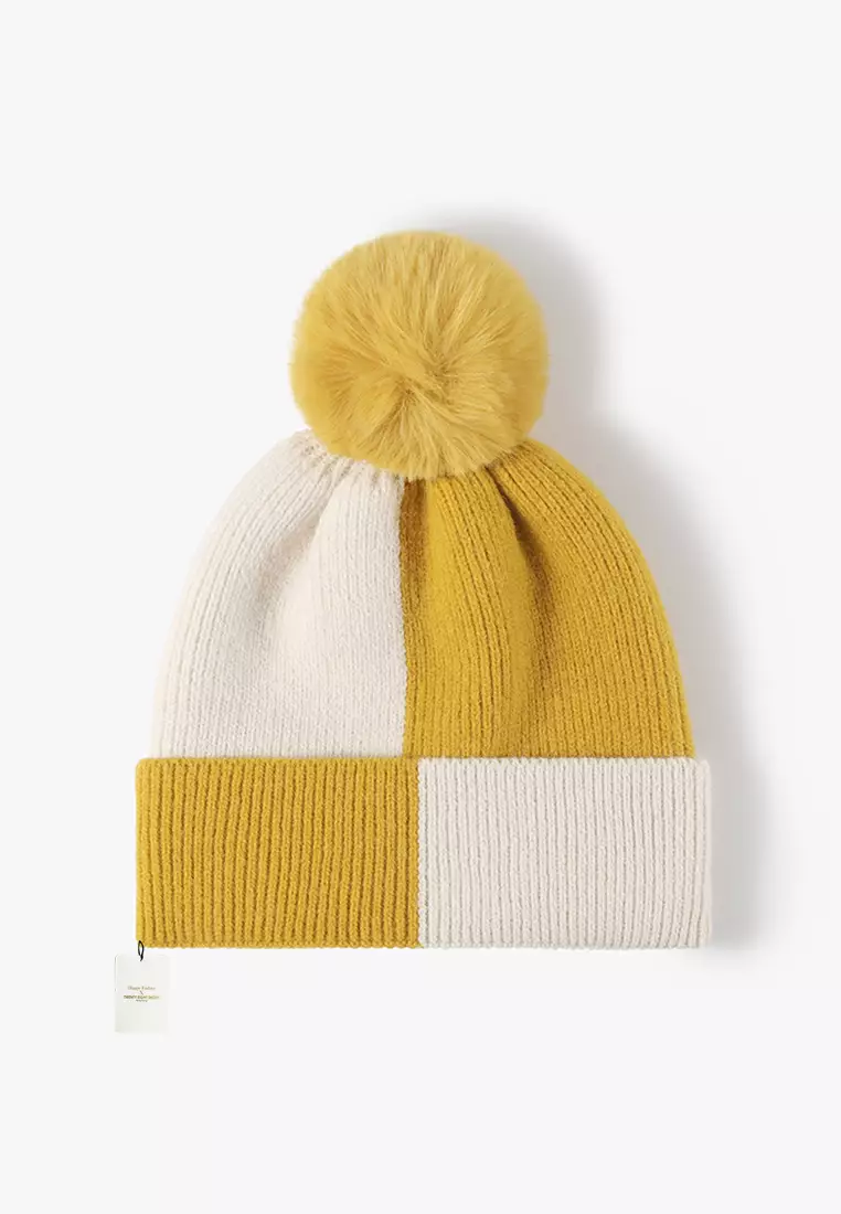 Buy Twenty Eight Shoes Color Matching Inner Faux Woolen Knit