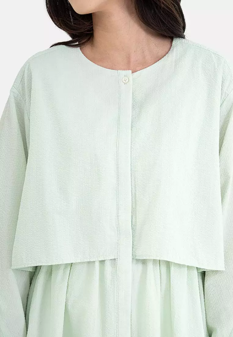 American Holic - Arao Tiered Long Blouse