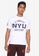 Superdry white College Graphic T-Shirt - Superdry Code 3D74AAAA810CF7GS_1