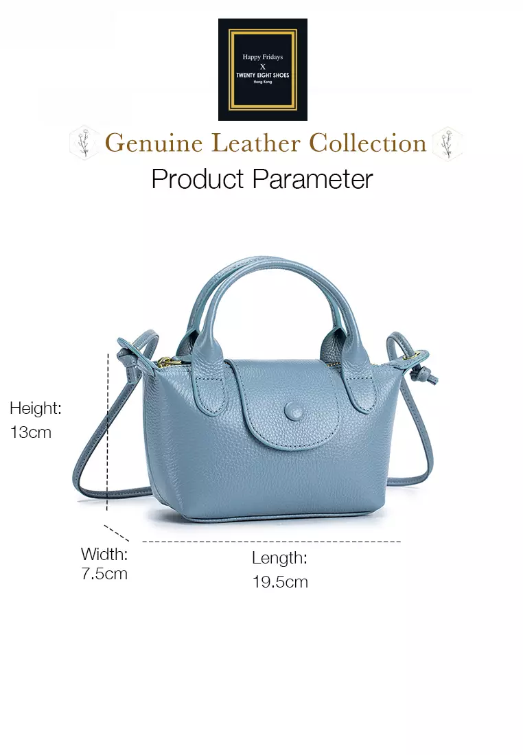Multi Purpose Full Grain Leather Mini Cross-Body Bag JW AN-2305
