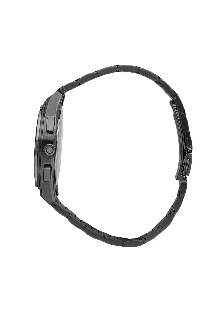 【2 Years Warranty】Trussardi Brink 44mm Men's Quartz Watch Luminous Hands R2453156002 Japan Movement