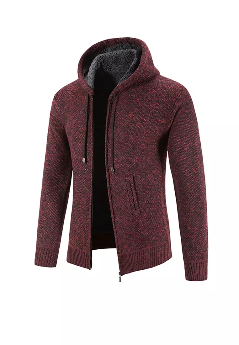 Hooded Knitted Cardigan HZYX-B215-6602
