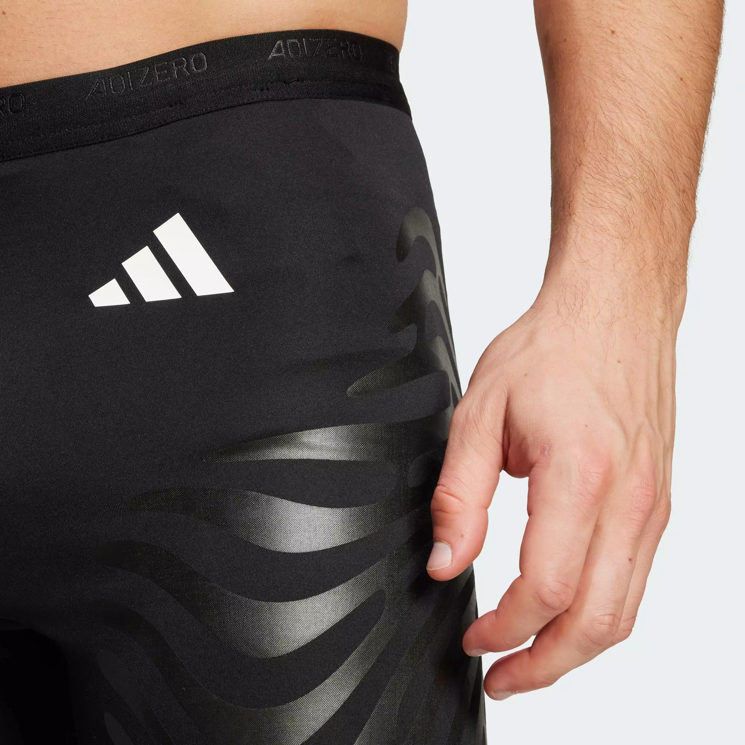 Running Adizero Control Running Short Leggings Men Black IX8976