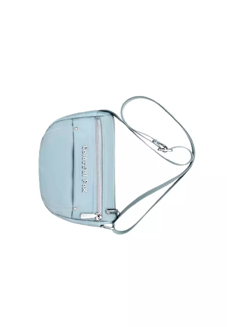 Tas Selempang Wanita Sling Bag Wanita Shoulder Bag Wanita BAEOS ORIGINAL - Light Blue