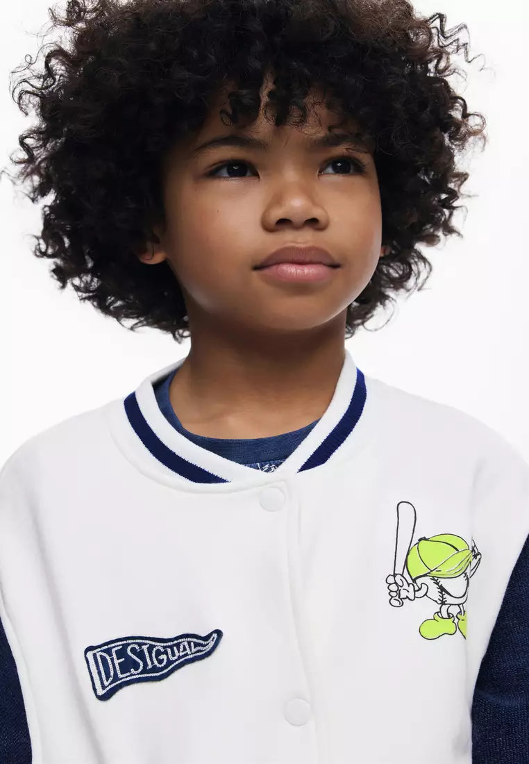Hybrid baseball jacket