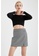 DeFacto black A-Line Mini Skirt 74D4FAAFBDE161GS_1
