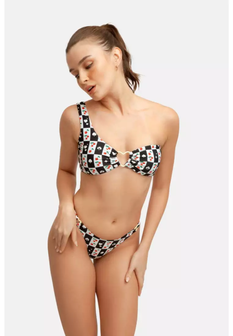 Tasha Asymmetrical Top / Checkmate