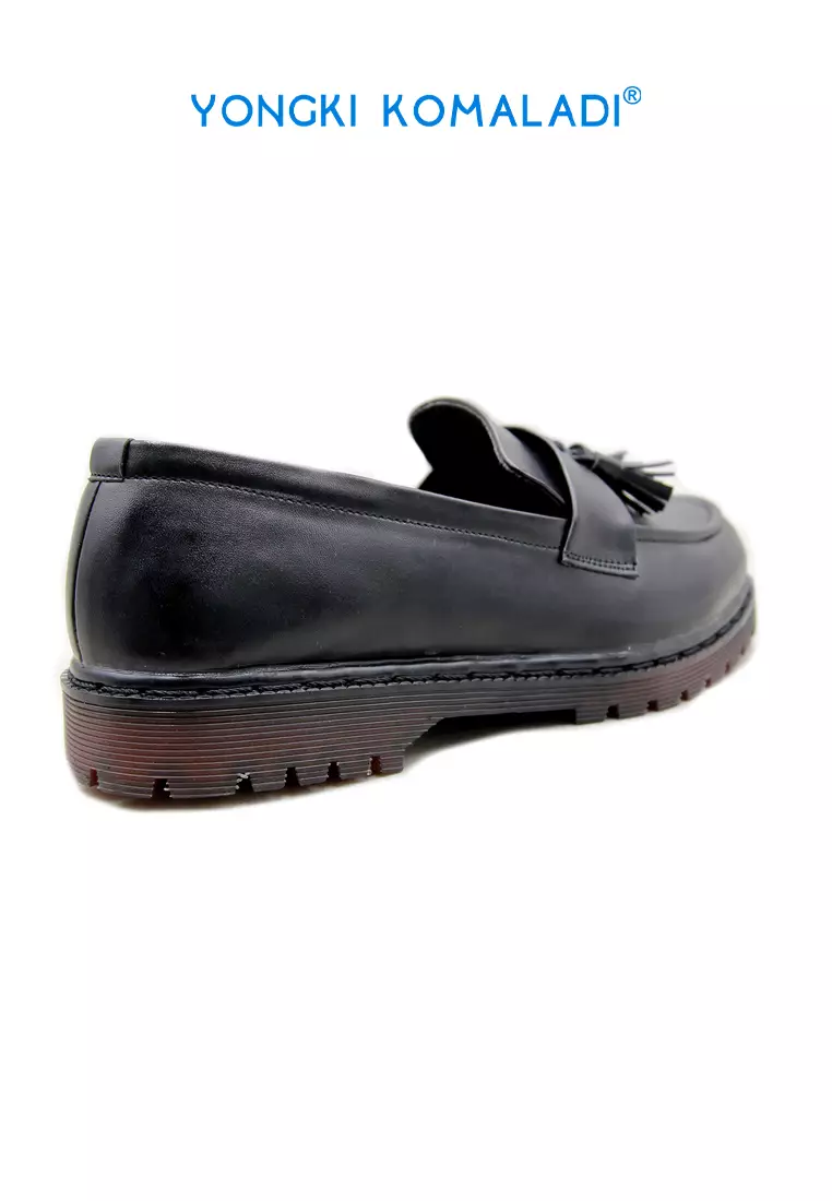 [ ORIGINAL ] YONGKI KOMALADI LOAFERS OL-OBR11377-23 HITAM