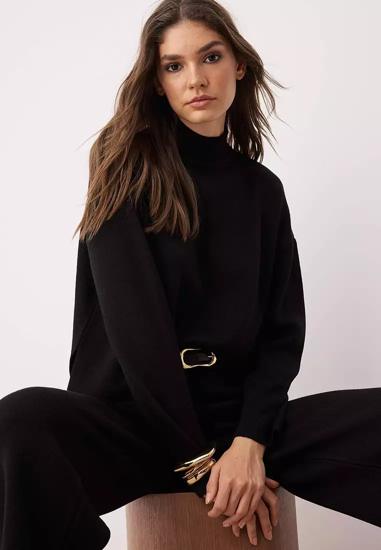 Knitted Sweater and Pants Set