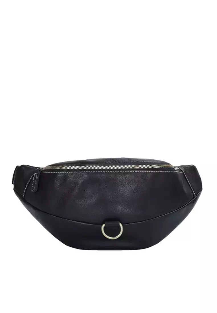 Real leather deals bum bag