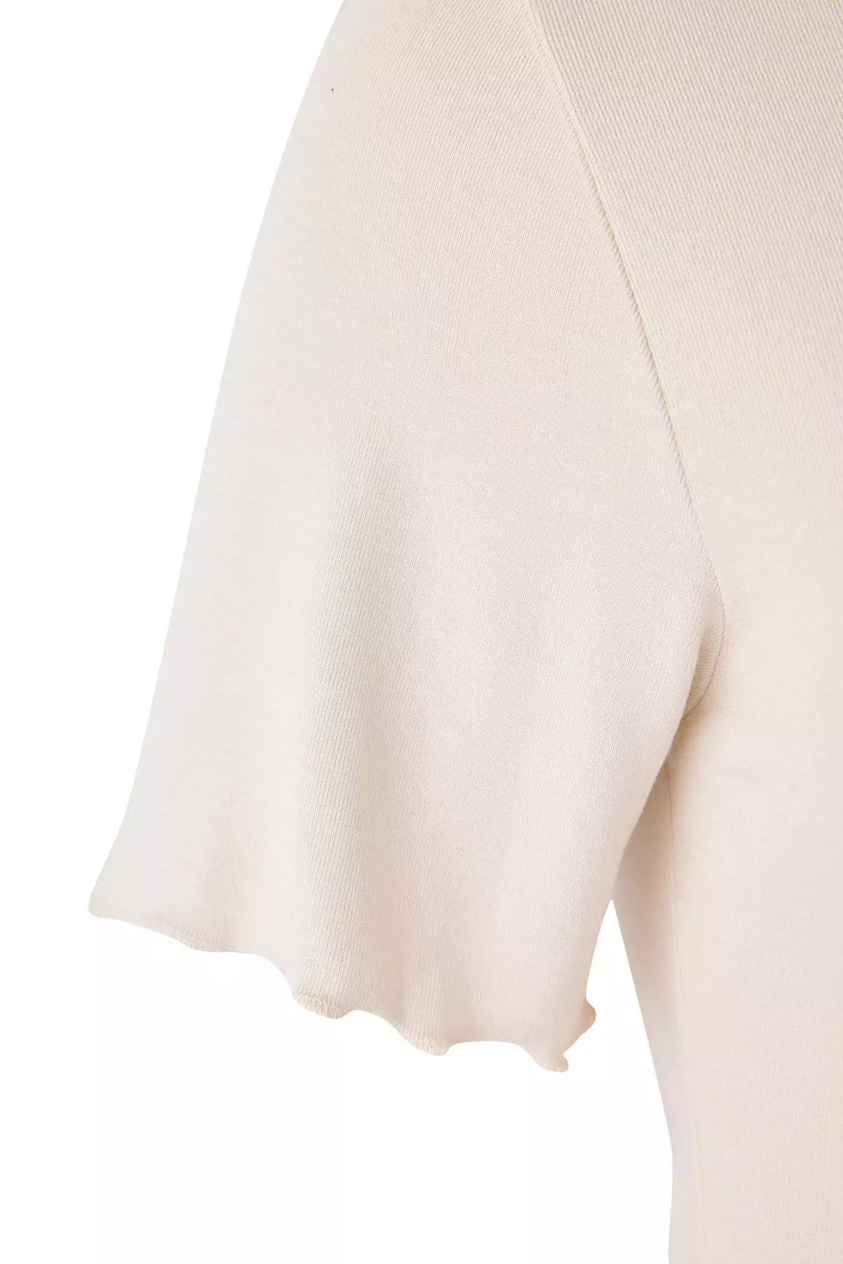 Wardrobe Essentials Stone Neckline Piped Detail Soft Keys Knitted Large Size Blouse Tbbss26Af00025