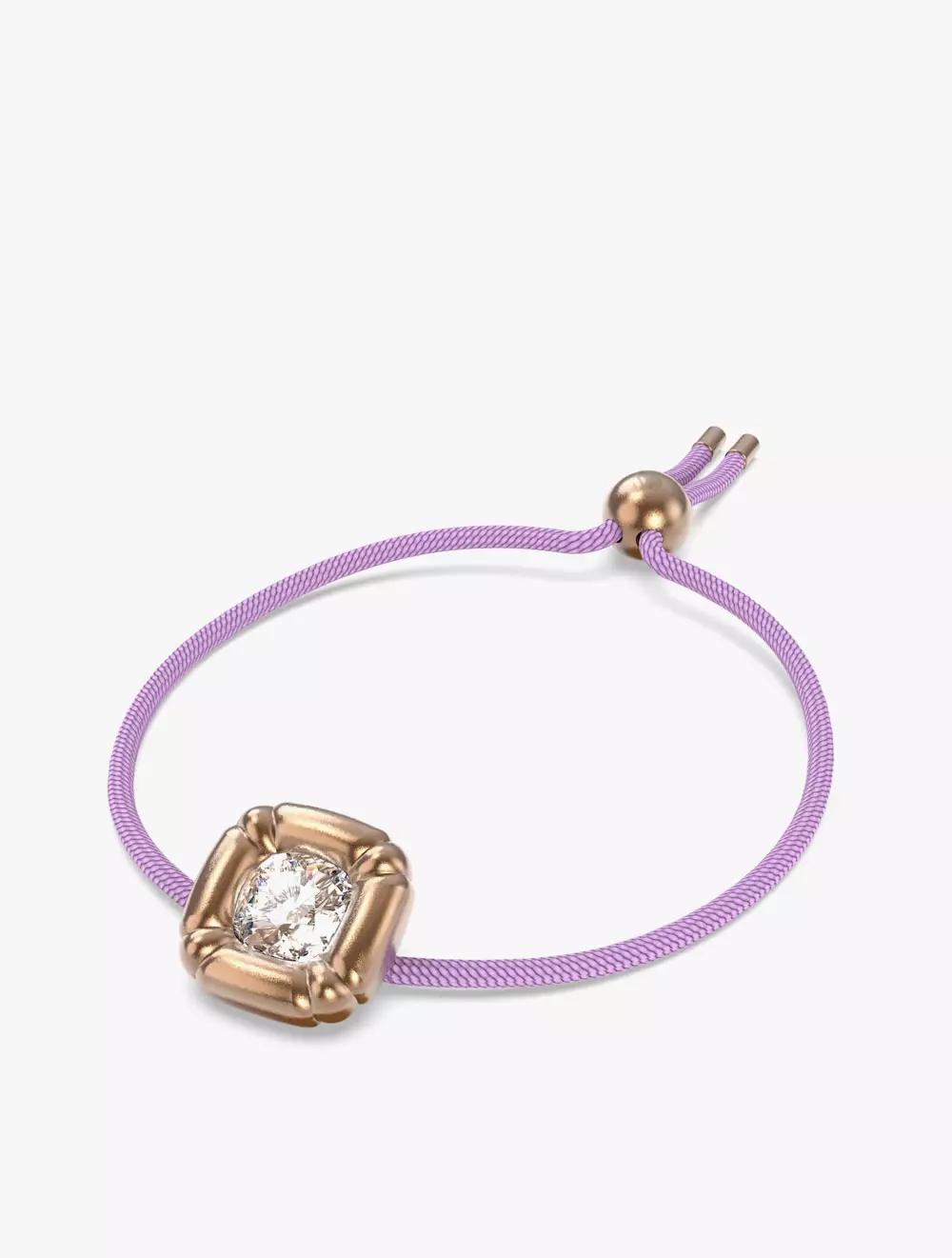 Jual Swarovski Dulcis Bracelet, Cushion Cut Crystals, Purple