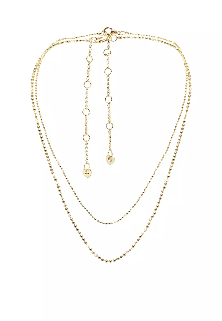 Gold on sale chain set