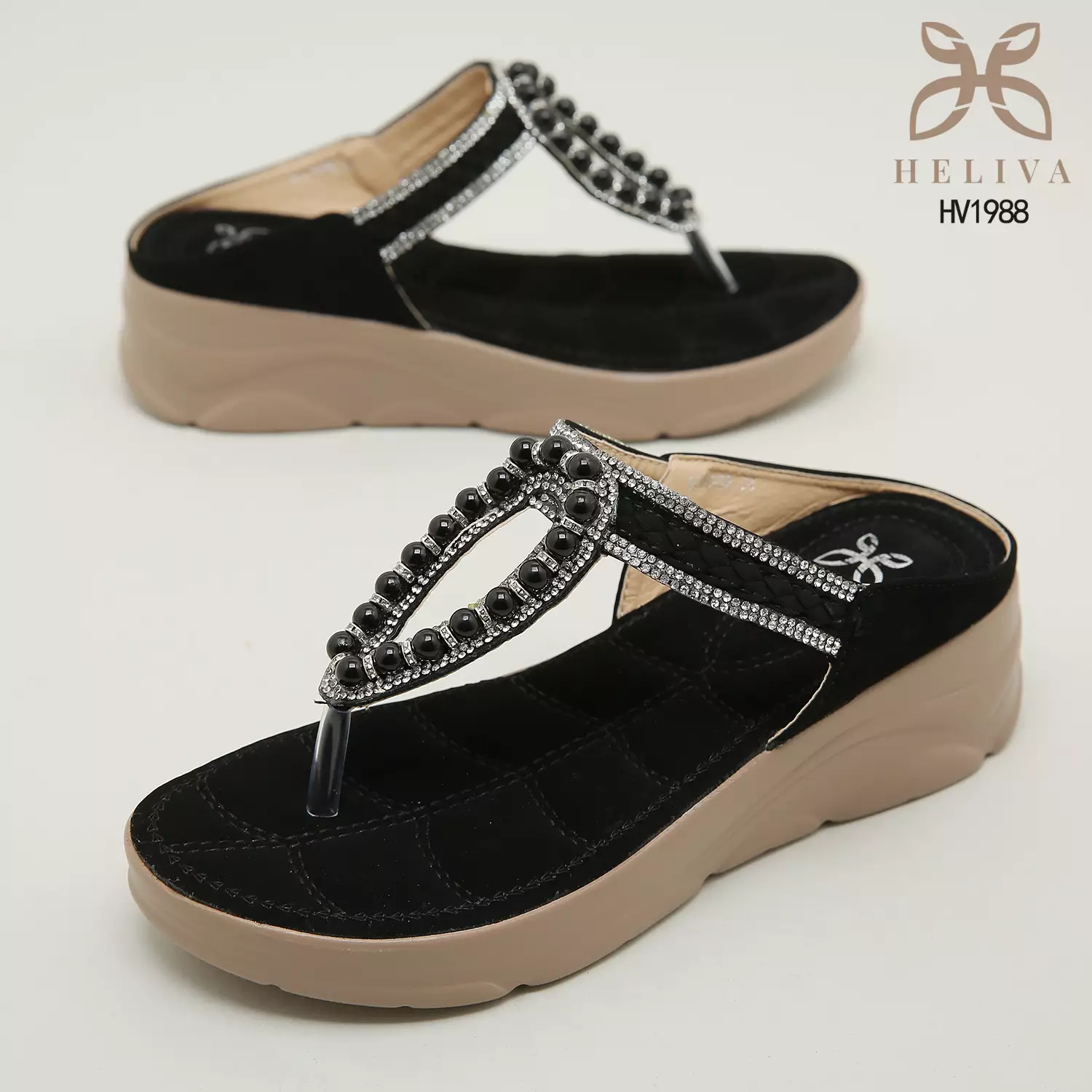 Heliva Alexa Lady Comfy Sandal Wedges Accessories