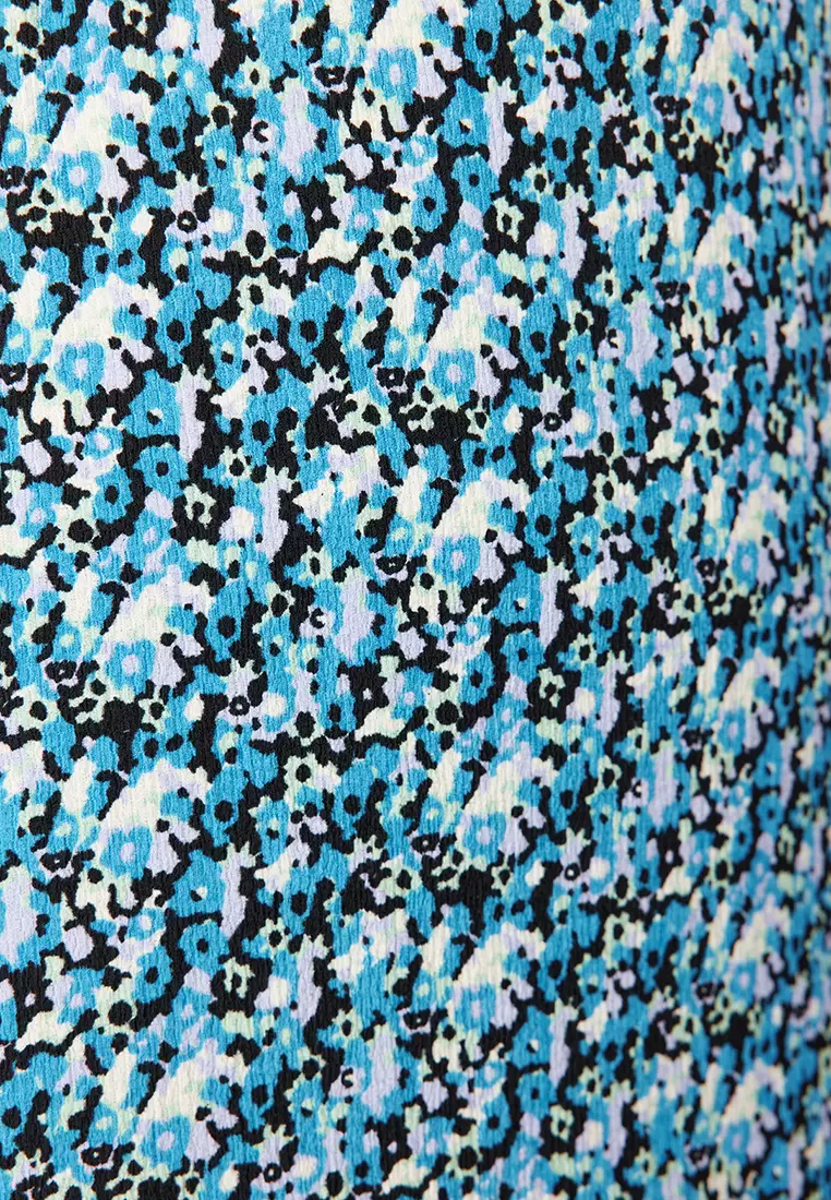 Plus Size Wrap Midi Dress