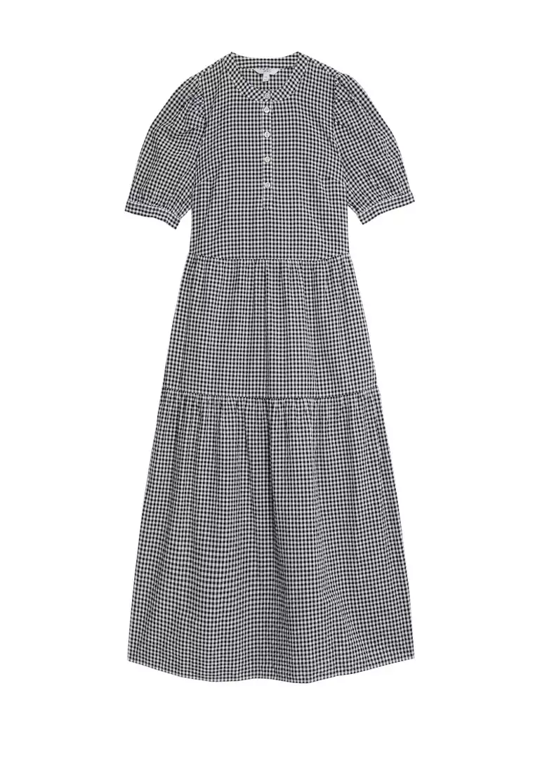 Marks and spencer gingham dress shop