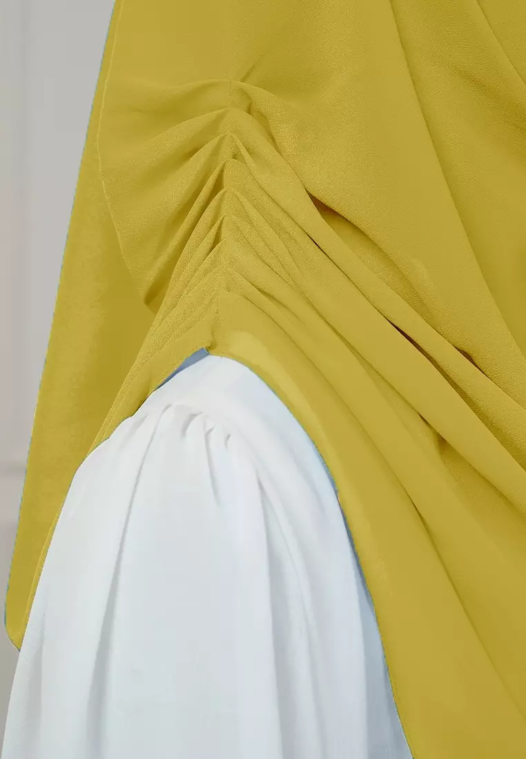 HIJAB INSTAN AURORA - LIGHT MUSTARD