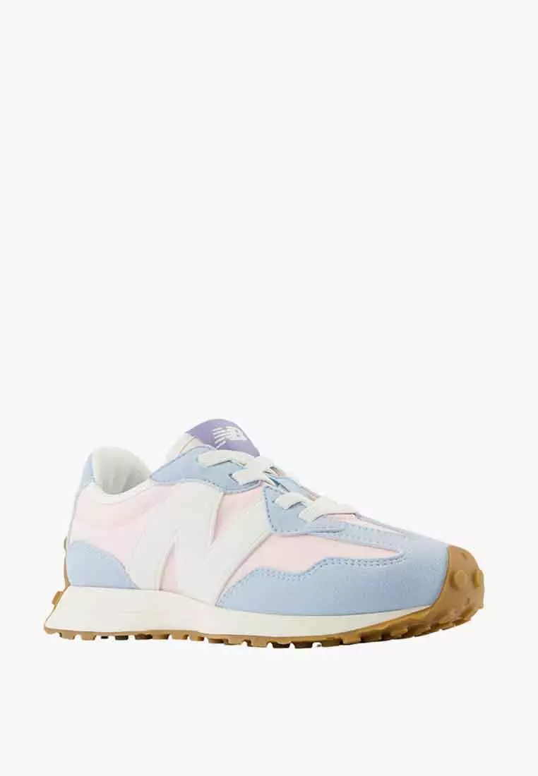 Discount on New Balance  shoes - SKU: New Balance 327 Unisex Kids Lifestyle - Pale Blue