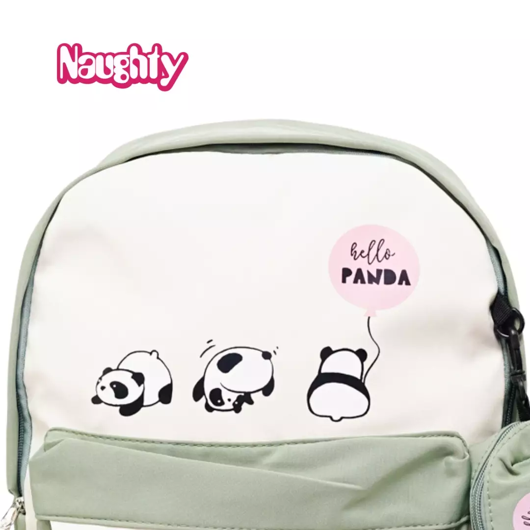 Tas Ransel Wanita Sekolah Backpack Panda F643 210943 Naughty Accessories