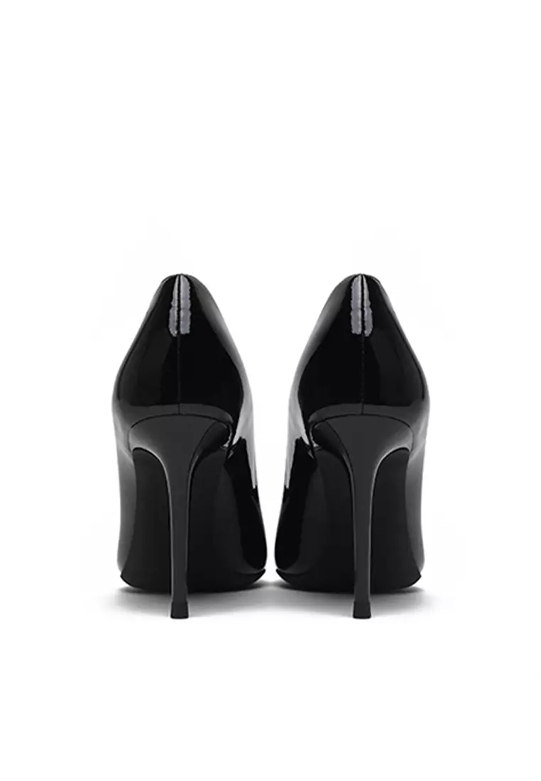 8CM Patent Pointed High Heel Shoes HZL180