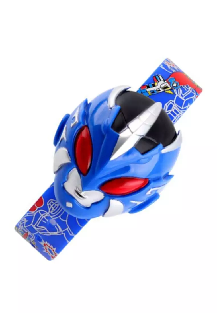 Jam Tangan Anak Digital Waterproof Strap Tali Material PVC BY09 - ORIGINAL