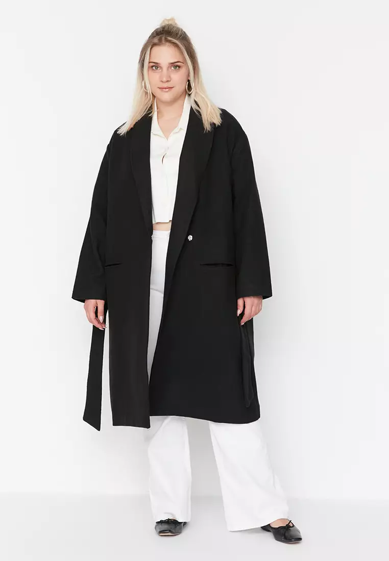 Plus size oversized coat shop