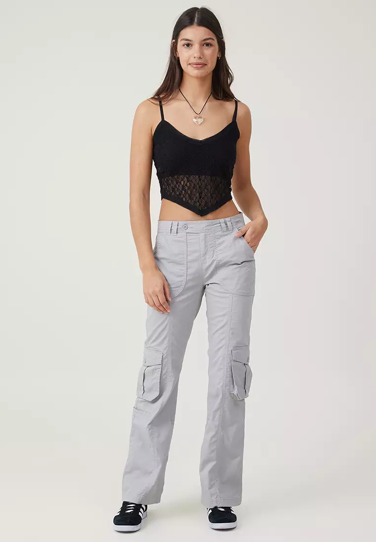 Bootleg cargo hot sale pants